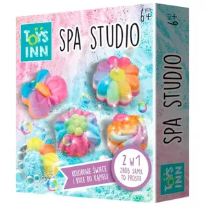 Набор для творчества Stnux SPA Studio Flower для создания свечей и бомбочек для ванны