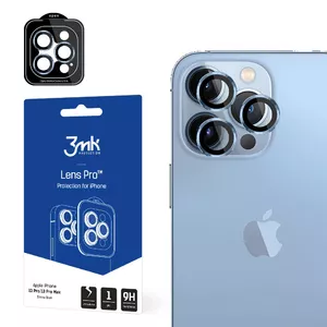 Защитное стекло для камеры 3MK Lens Protection Pro для iPhone 13 Pro / 13 Pro Max, синий, 1 шт.