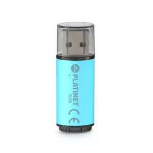 USB zibatmiņa Platinet X-Depo 16GB, USB 2.0, zila
