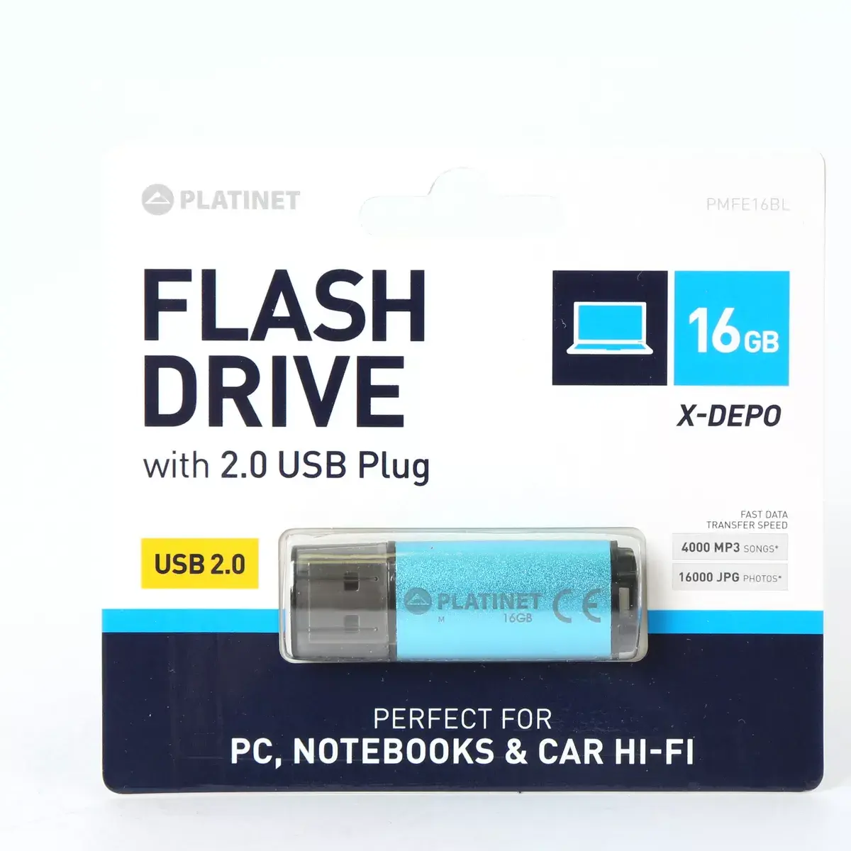 Platinet X-Depo 16GB USB 2.0 zibatmiņa Photo 3