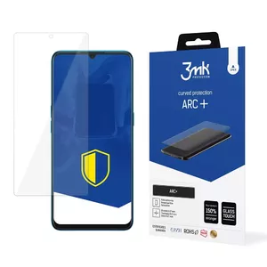Защитное стекло 3MK ARC+ для Oppo A91 — 1 шт., с закруглёнными краями