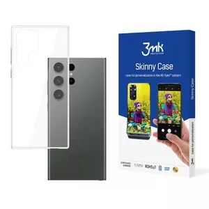 Protective Skinny Case for Samsung Galaxy S23 Ultra by 3MK — slim profile, precise cutouts