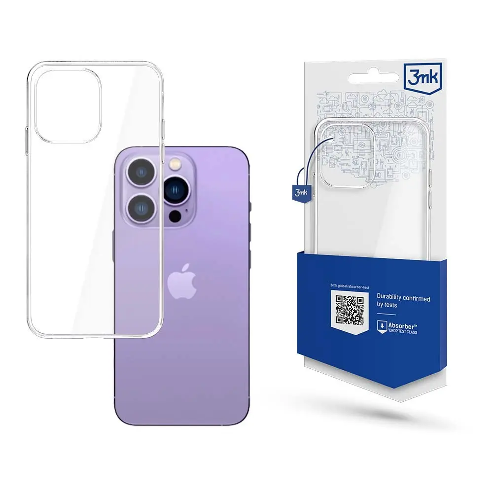 3MK Clear Case mobilā telefona vāciņš