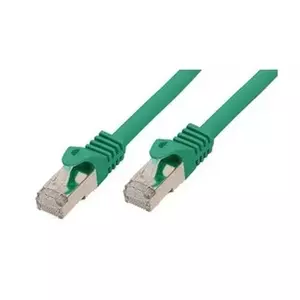 Сетевой кабель shiverspeaks BASIC-S Cat7 S/FTP (S-STP) 7,5 м, RJ-45—RJ-45, зеленый
