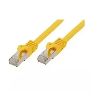Сетевой кабель shiverspeaks BASIC-S Cat7 S/FTP (S‑STP) желтый 15 м RJ‑45