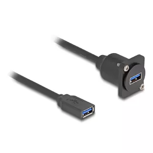 DeLOCK D-Type USB Cable Type-A female to Type-A female 5 Gbps 20 cm