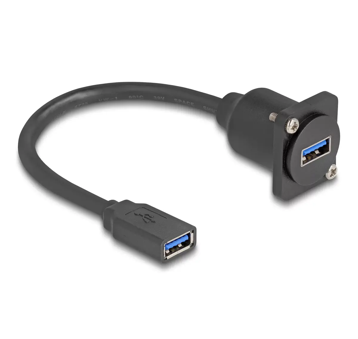DeLOCK D-Tipa USB kabelis Type-A female uz Type-A female Photo 2