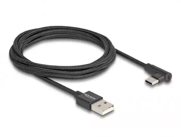 DeLOCK USB 2.0 Cable Type-A male to USB Type-C male Photo 2