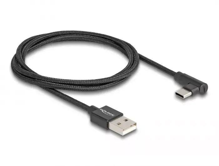 DeLOCK USB 2.0 Cable Type-A to Type-C 1 m Photo 2