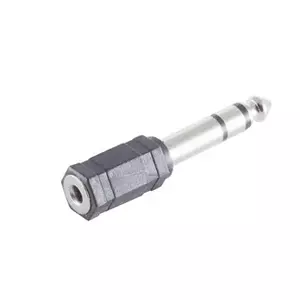 ShiverPeaks BS57061 Wire Connector 6.3mm 3.5mm Black Stainless Steel