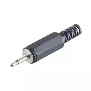 ShiverPeaks BS51300 Vadu savienotājs 2.5 mm Melns Vīriešu
