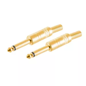 Соединитель проводов ShiverPeaks BS50600-G2 6.3mm Золотой Мужской 2 шт
