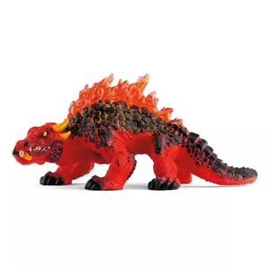 schleich ELDRADOR CREATURES Magmas ķirzaka Melna Sarkanā 70156