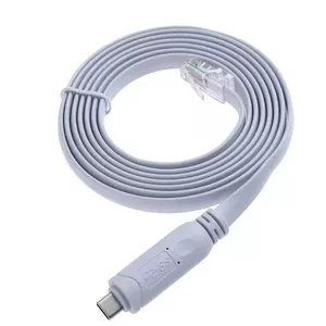 USB kabelis MicroConnect MC-USBCETHM 1.8 m USB A RJ-45 Melns