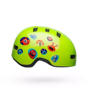Half helmet BELL Lil Ripper Green — In-mold construction, Gloss finish