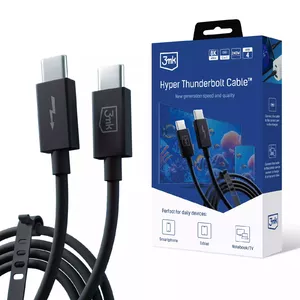 3MK Hyper Thunderbolt 3 Cable USB cable 240W 1 pc