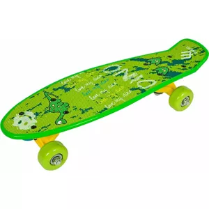 Skateboard Enero Mini Dino plastic cruiser, compact deck, lightweight