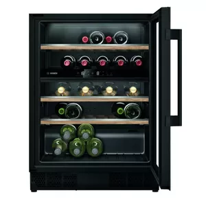 Bosch Serie 6 KUW21AHG0 wine cooler Built-in Black 44 bottle(s)