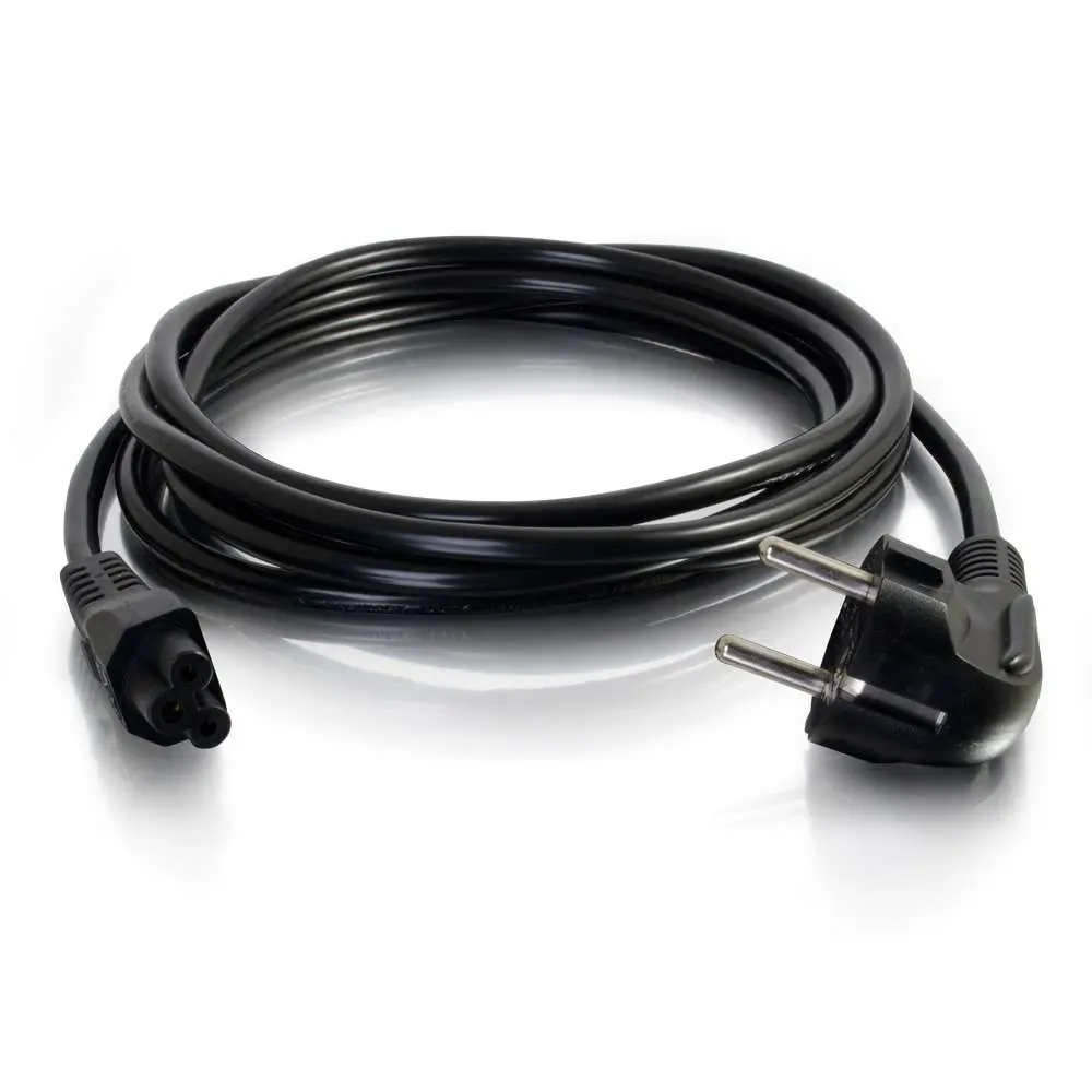 C2G 2m CEE 7/7 to IEC C5 Laptop Power Cord Photo 2