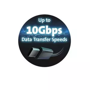 Up to 10Gbps Data Transfer Speeds
