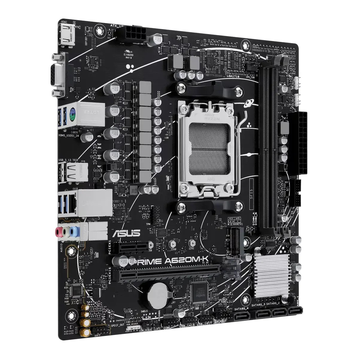 ASUS PRIME A620M-K micro ATX материнская плата Photo 2