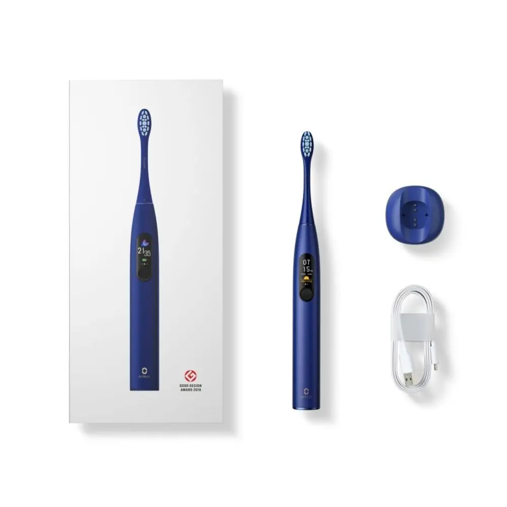 Oclean X PRO Sonic Toothbrush Blue Photo 2