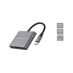 Conceptronic DONN18G 3-in-1 USB 3.2 Gen 1 Docking Station, HDMI, USB 3.0, 100W USB PD