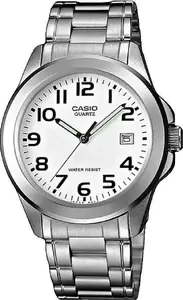 Rokaspulkstenis CASIO MTP-1259PD-7BEG — analogs ar kvarca mehānismu, tērauda korpuss