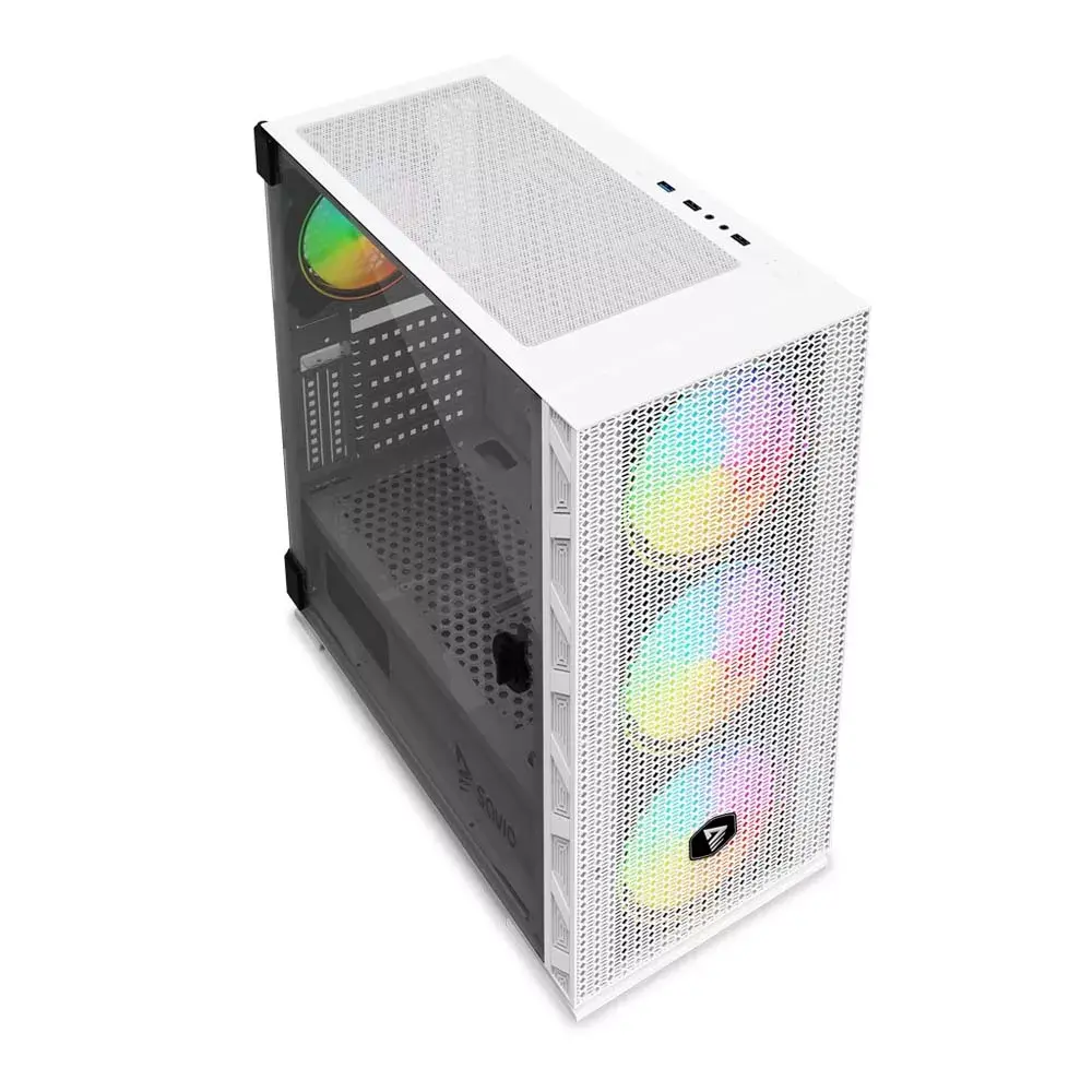 Компьютерный корпус Savio Raptor White X1 Photo 4