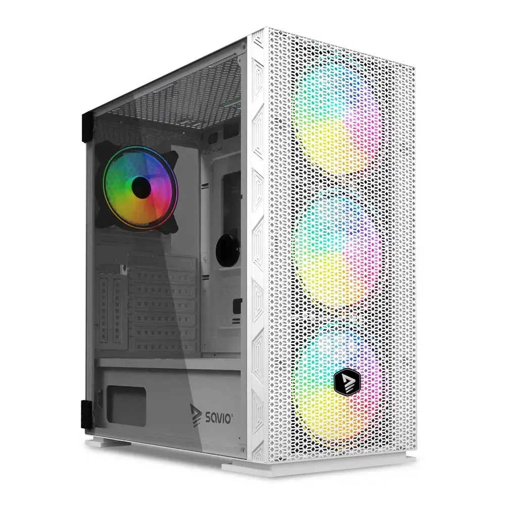 Компьютерный корпус Savio Raptor White X1 Photo 7