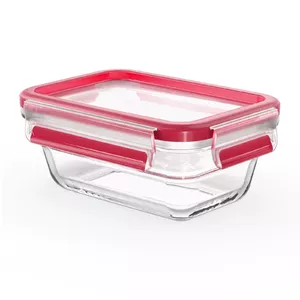 Kaste EMSA CLIP & CLOSE N10405 Taisnstūra 0.8 L Caurspīdīga
