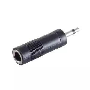 Vadu savienotājs ShiverPeaks BS57002 3.5mm 6.3mm Melns Vīriešu/Sieviešu