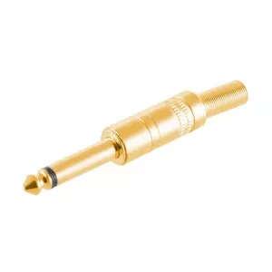 shiverpeaks BS50600-G wire connector 6.3 mm Gold Male
