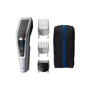 Hair trimmer Philips 5000 series HC5630/15 Black Silver 0.5mm 2.8cm