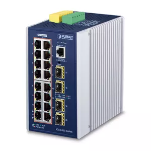Managed L3 Gigabit Ethernet Switch PLANET IGS-6325-16P4S 16 Ports PoE