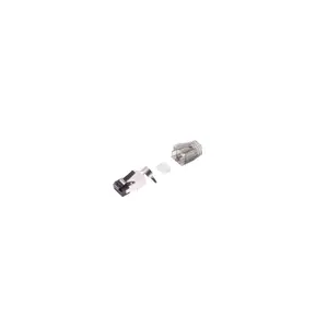 Разъем RJ-45 черный серебристый S/CONN 08-02050 мужской