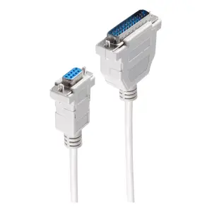 Серийный кабель ShiverPeaks BS78065-5 Серый 5м DB-9 DB-25