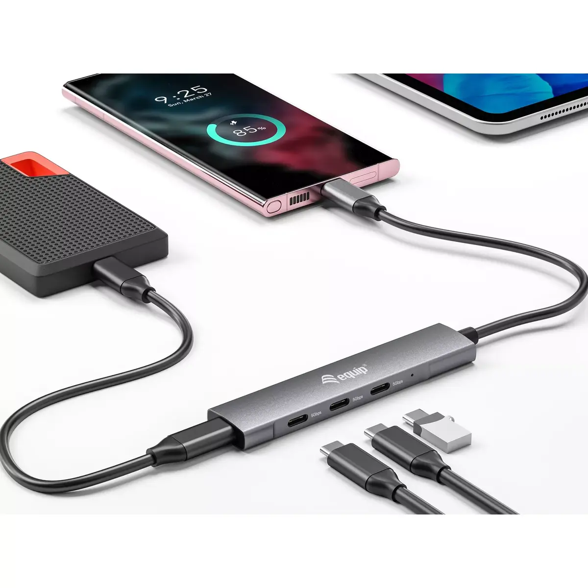 Equip USB-C 4-Port USB 3.2 Gen 1 Hubs Photo 4