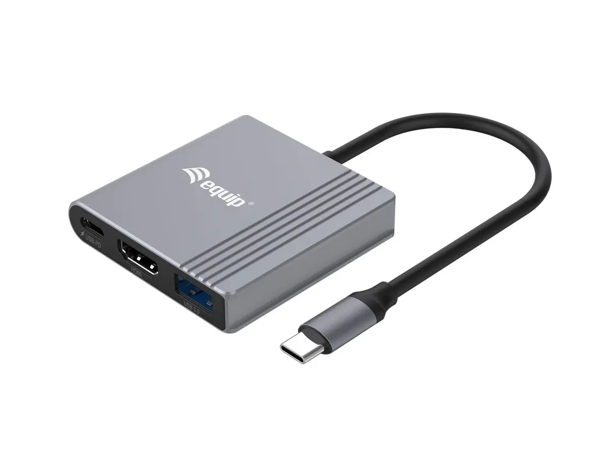 Equip 3 in 1 USB-C to HDMI USB-A USB PD Adapter Photo 8