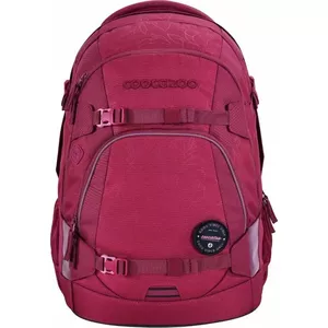 Mugursoma Coocazoo 2.0 Mate Berry Boost — skolas/pilsētas soma, ergonomiskas lences, vairāki nodalījumi