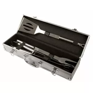 Grill accessory set Master Grill & Party MG111 in aluminum case