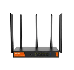 Tenda W30E AX3000 bezvadu maršrutētājs Gigabit Ethernet divu joslu 2.4 GHz 5 GHz melns