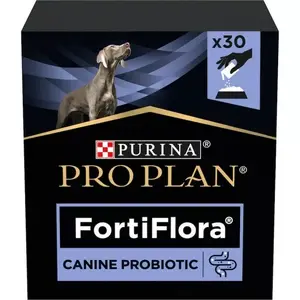 Добавка для собак Purina Pro Plan FortiFlora 30 x 1 г порошок для поддержания пищеварения, без лактозы, без глютена