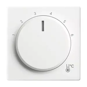 Detector mount/base cover plate Busch-Jaeger 1794 R-84 — White, compatible with 1094 U-101, 1095 U-101, 1099 UHK-101
