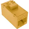 InLine Keystone RJ45 Cat.6A Coupler Yellow 8-Pack Photo 4