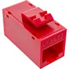 InLine Keystone RJ45 Cat.6A Red 8-Pack Photo 2
