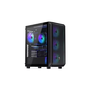 PC case ENDORFY Arx 500 ARGB ATX Black — tempered glass, ARGB, ATX, max GPU 350 mm, CPU cooler height 179 mm, 7 expansion slots