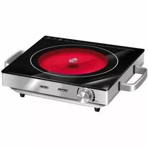 Ceramic Electric Cooker MPM MKE-22, 2 Heating Zones, Touch Control