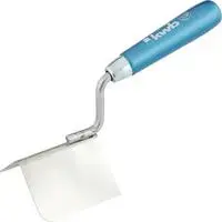 Corner trowel KWB 934208, stainless steel handle