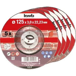 Режущий диск KWB 792295 для камня Любой бренд 5 шт